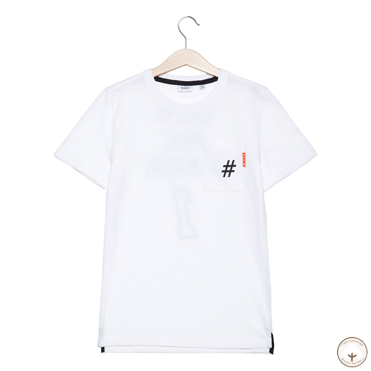 

Футболка BluKids Bio Cotton Lattice White, р.  5708884 ТМ: BluKids, Белый, 5708884