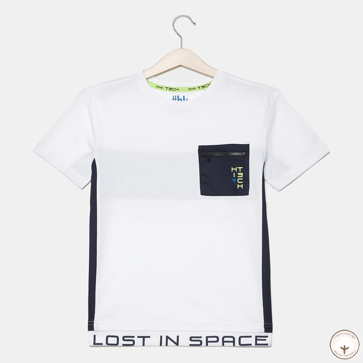 

Футболка BluKids Bio Cotton Lost in Space, р.  5711920 ТМ: BluKids, Белый, 5711920