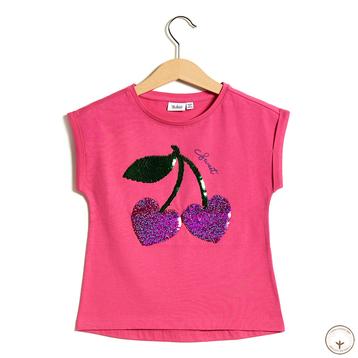 

Футболка BluKids Bio Cotton Sweet Cherries, р.  5704263 ТМ: BluKids, Розовый, 5704263