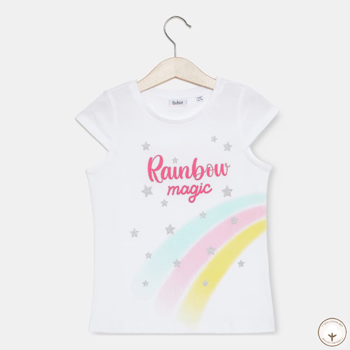 

Футболка BluKids Bio Cotton Rainbow Magic White, р.  5720940 ТМ: BluKids, Белый, 5720940