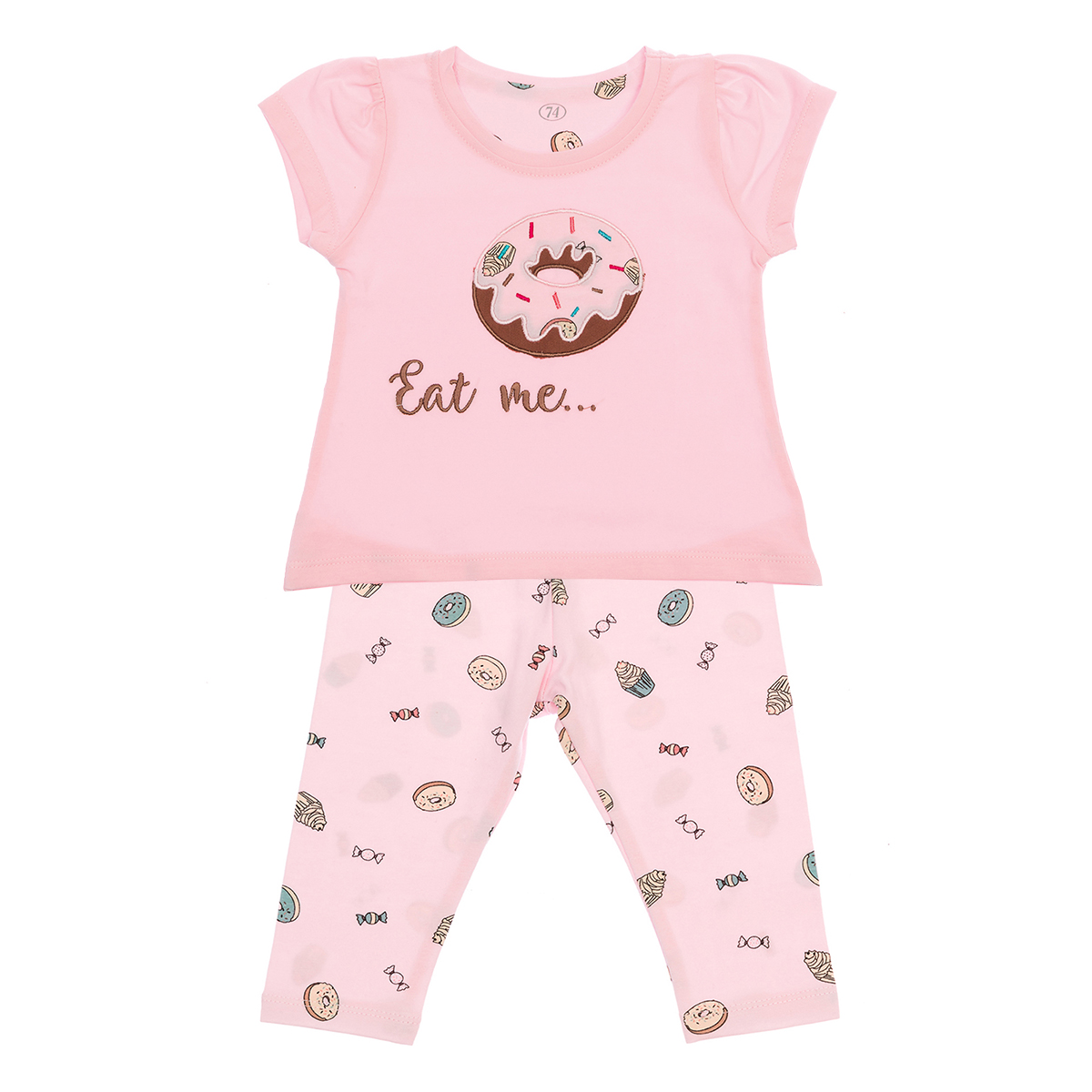 

Футболка и леггинсы Фламинго Eat Me Rose, р.  526-420 ТМ: ФЛАМИНГО, Розовый, 526-420