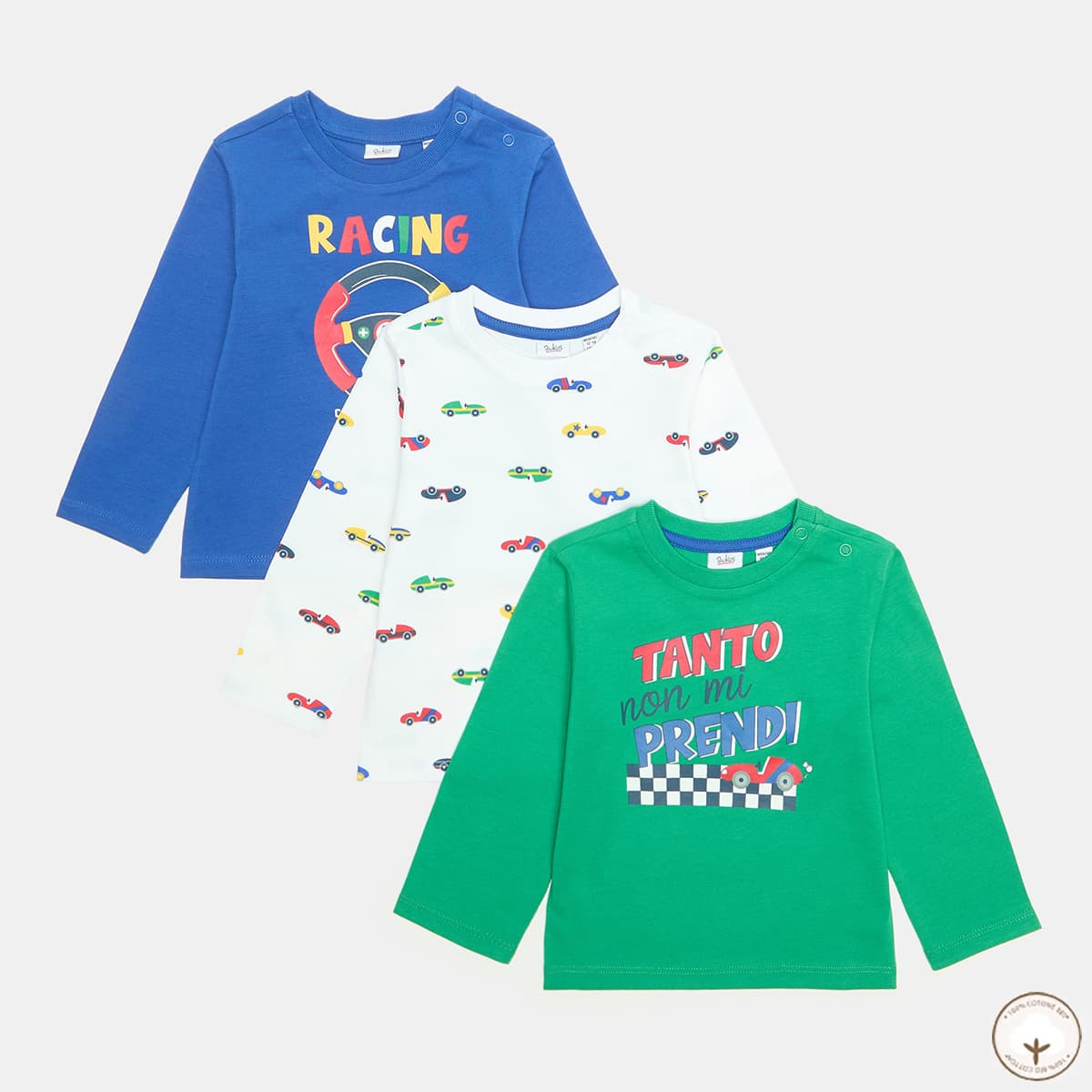 

Набор джемперов BluKids Bio Cotton Prendi 3 шт, р.  5836266 ТМ: BluKids, Разноцветный, 5836266