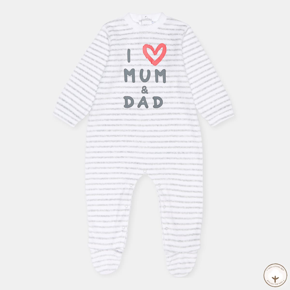 

Комбинезон BluKids Bio Cotton Baby Gray, р.  5858394 ТМ: BluKids, Серый, 5858394
