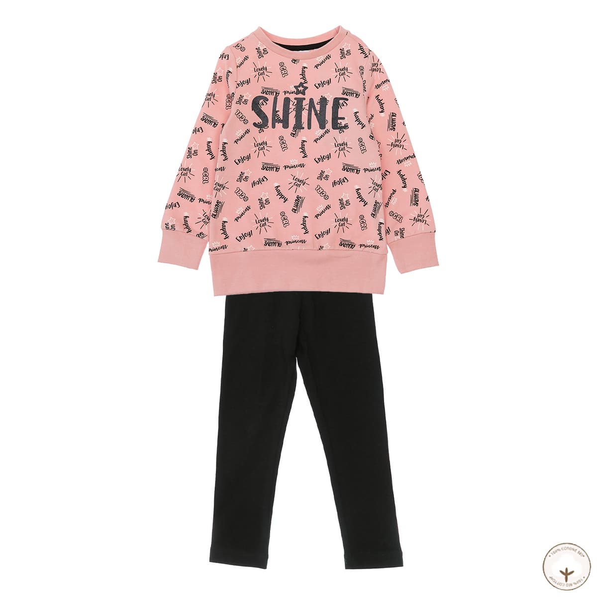 

Комплект Blukids Bio Cottton Джемпер и брюки Lovely girl, р.  5834808 ТМ: BluKids, Розовый, 5834808