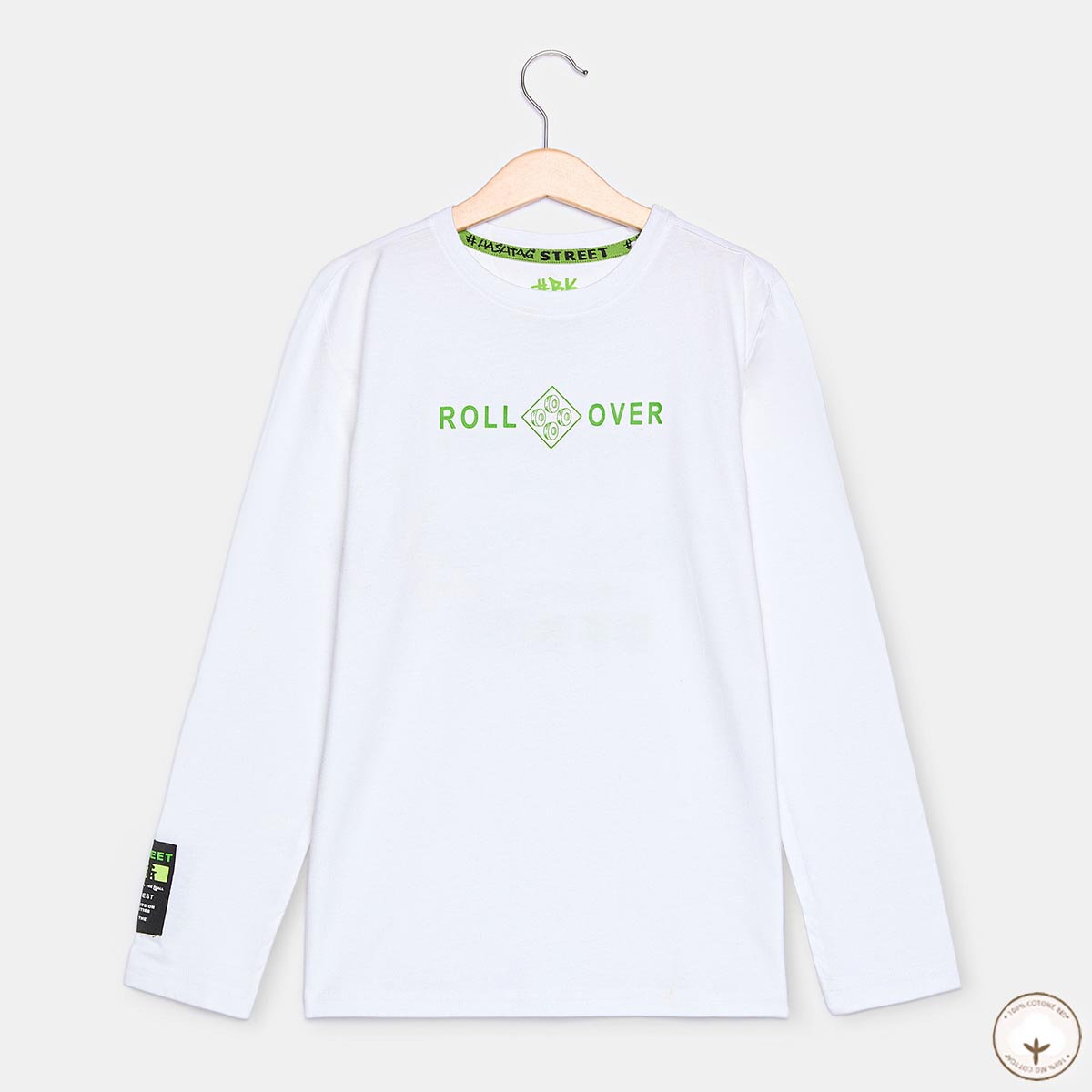 

Джемпер BluKids Bio Cottton Rollover white, р.  5862333 ТМ: BluKids, Белый, 5862333