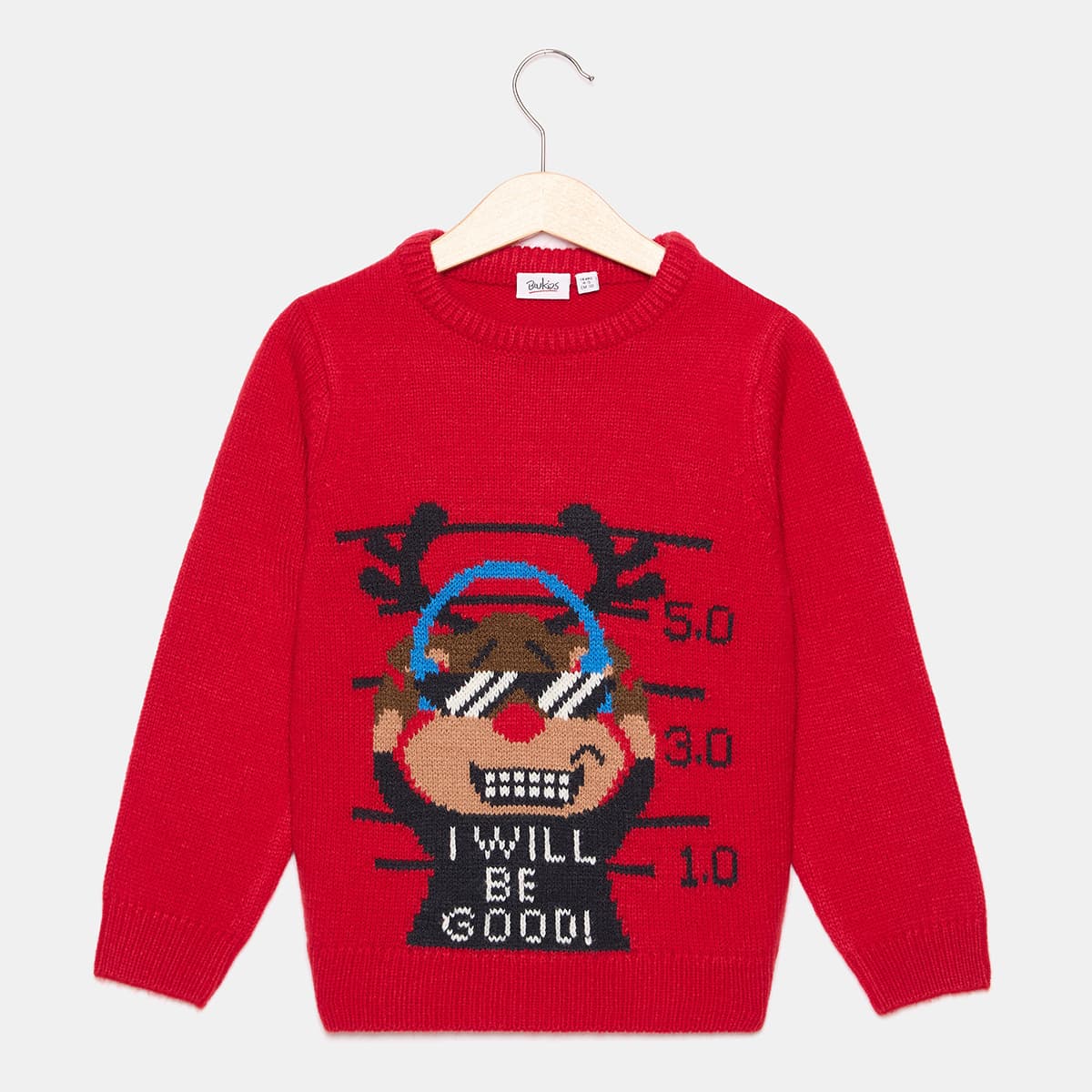

Свитер BluKids I will be Good, р.  5862163 ТМ: BluKids, Красный, 5862163