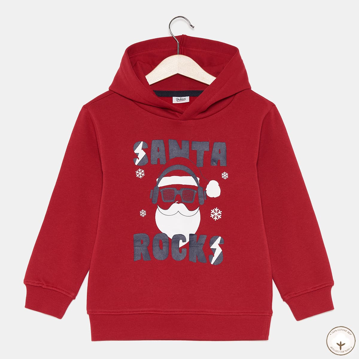 

Свитшот BluKids Bio Cotton Santa rocks red, р.  5862627 ТМ: BluKids, Красный, 5862627