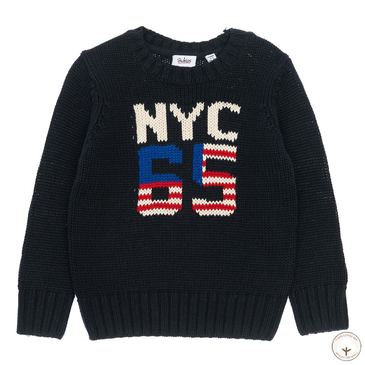 

Свитер Blukids Bio Cottton NYC 65, р.  5836654 ТМ: BluKids, Синий, 5836654