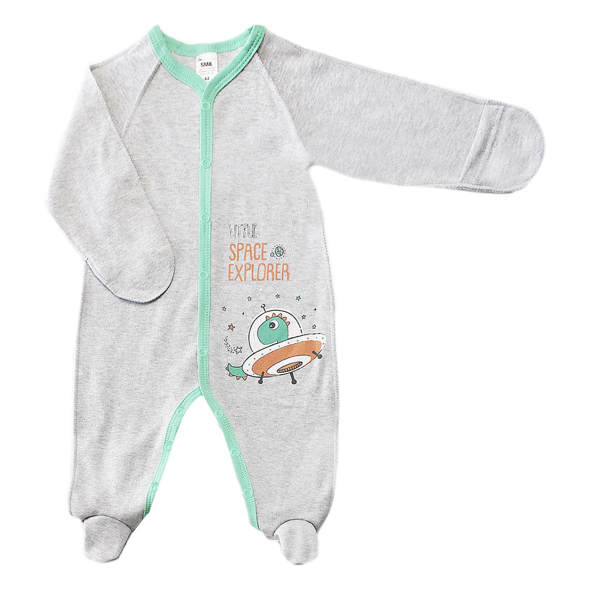 

Человечек SMIL Space Explorer Grey, р.  108580 ТМ: SMIL, Серый, 108580