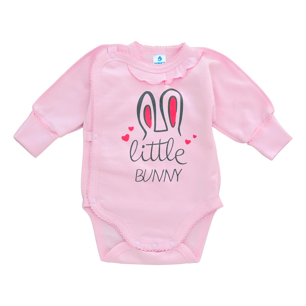 

Боди Minikin Little Bunny, р.  21710156 ТМ: Minikin, Розовый, 21710156