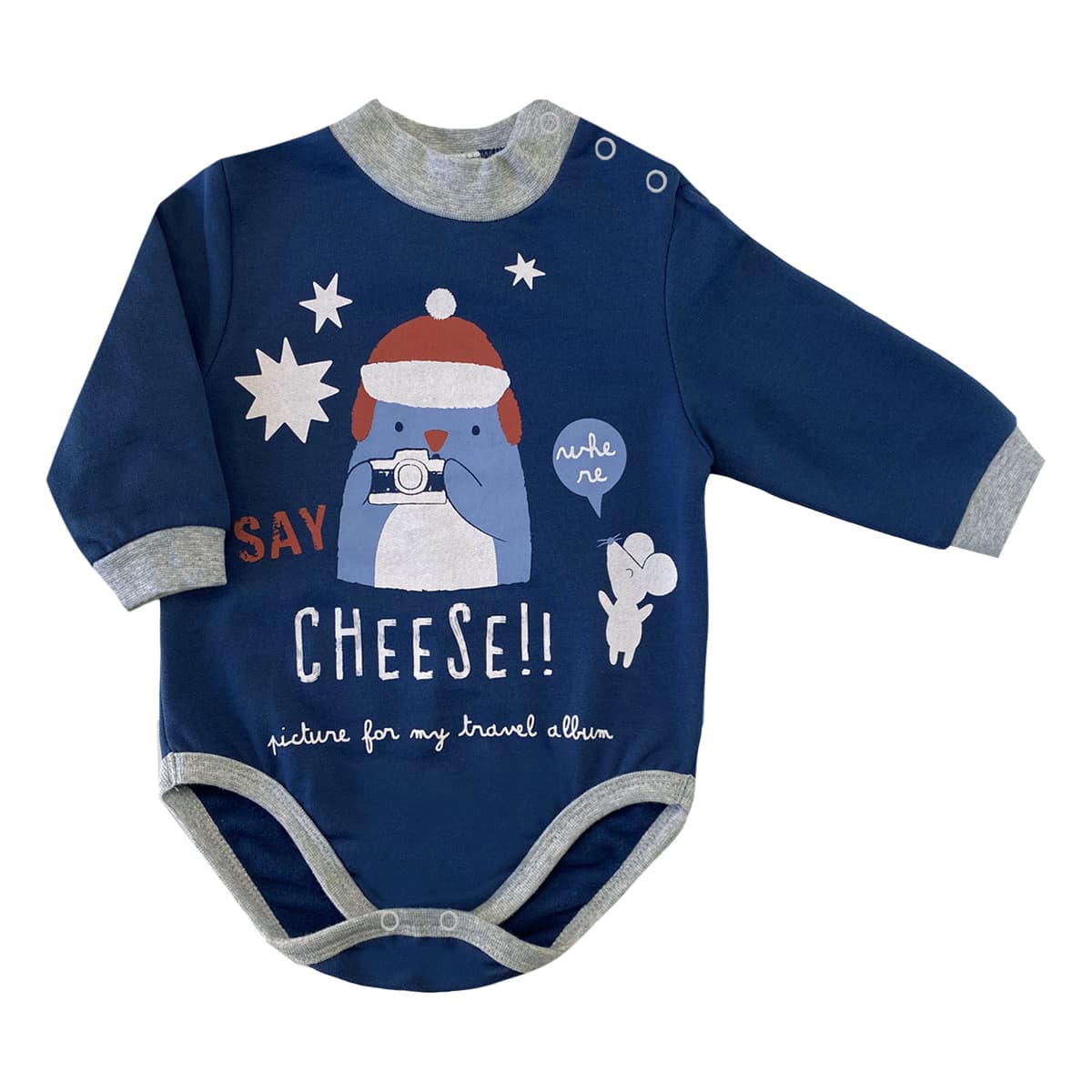 

Боди Smil Say Cheese, р.  102697 ТМ: SMIL, Синий, 102697