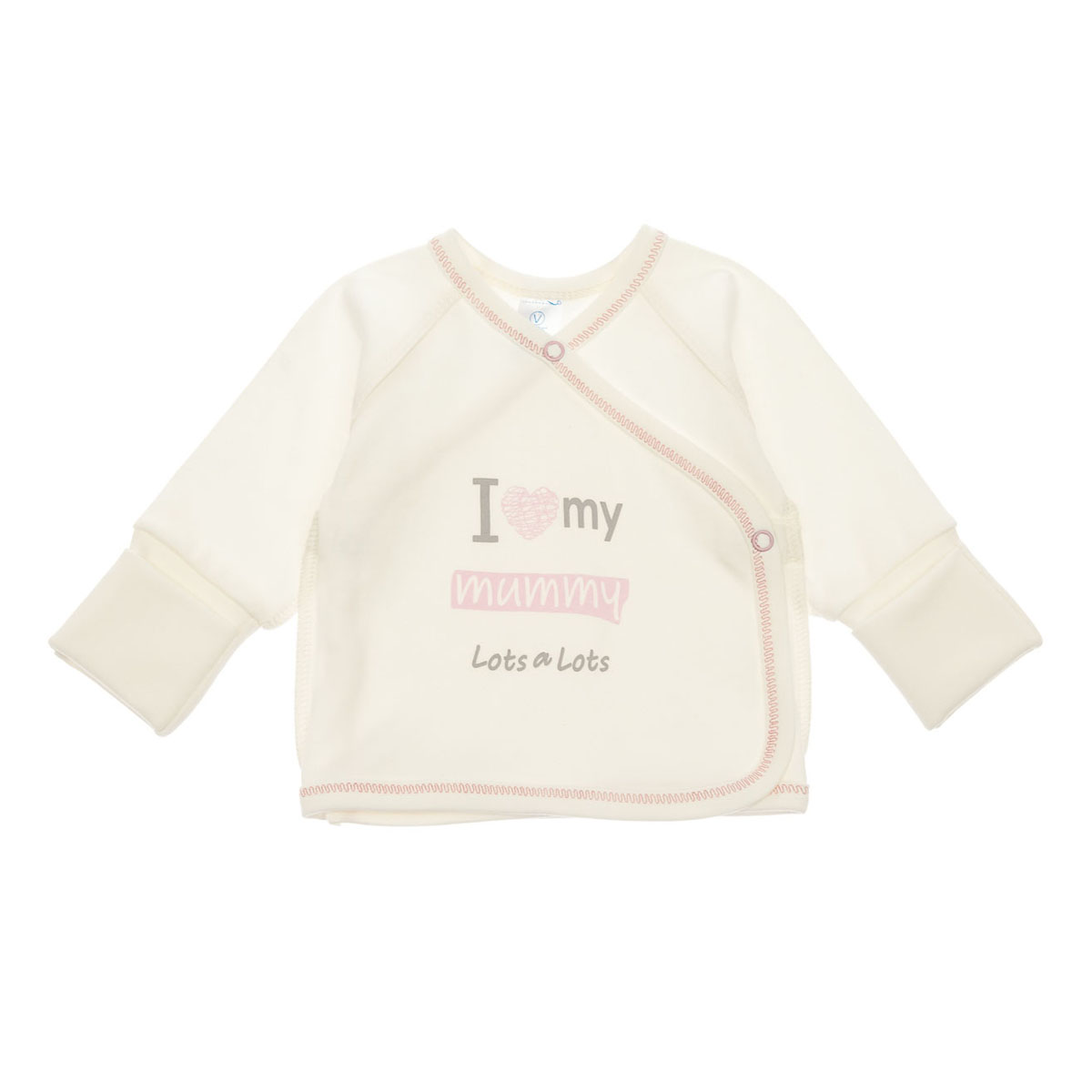 

Распашонка Верес I love my mummy pink, р.  103.81-9. ТМ: Верес, Белый с розовым, 103.81-9.62