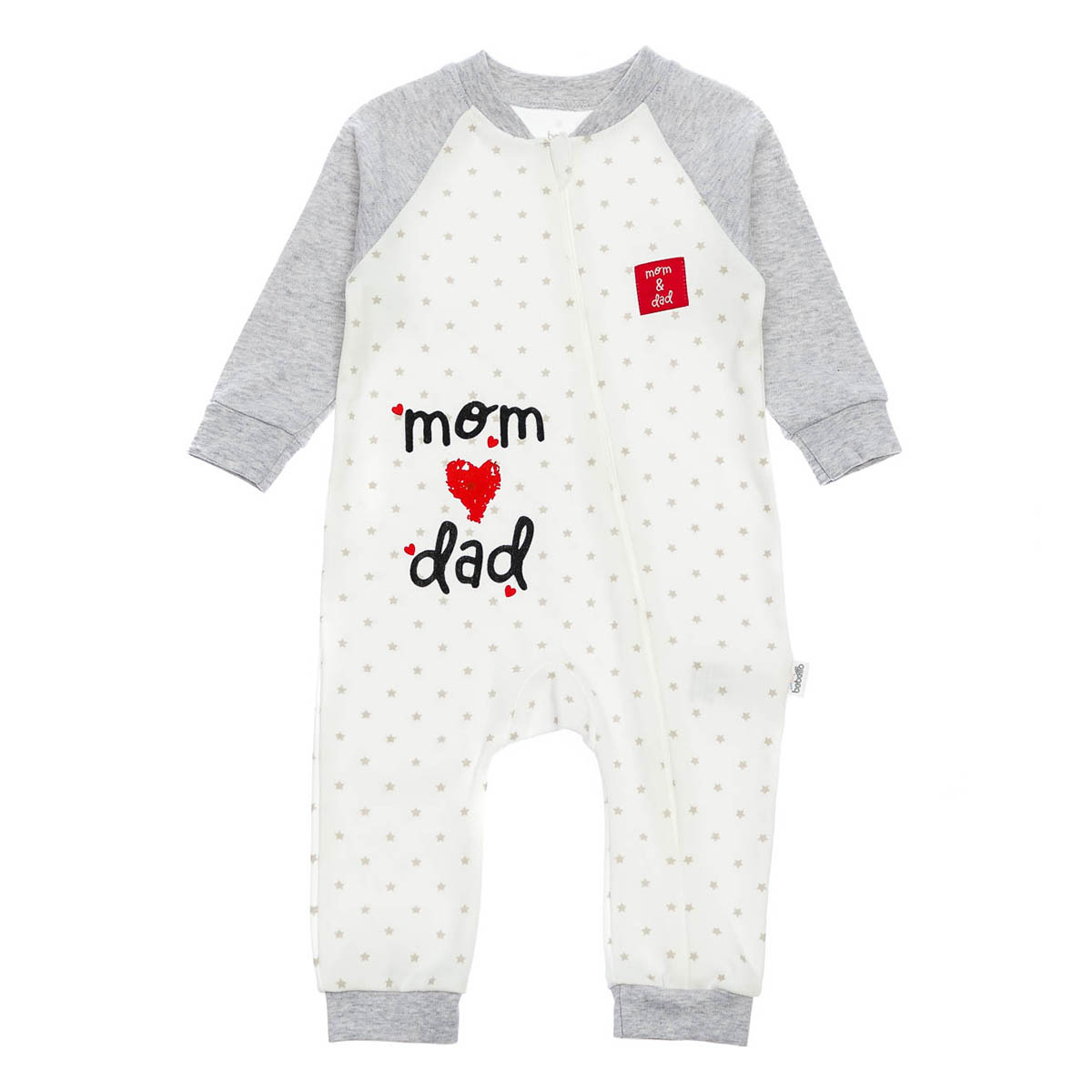 

Комбинезон Bebetto Love, р.  T2641 ТМ: Bebetto, Молочный, T2641
