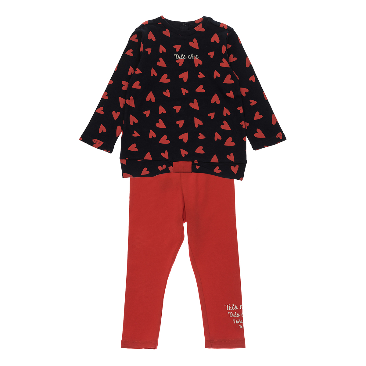

Джемпер и леггинсы BluKids Chic, р.  5893319 ТМ: BluKids, Красный с синим, 5893319