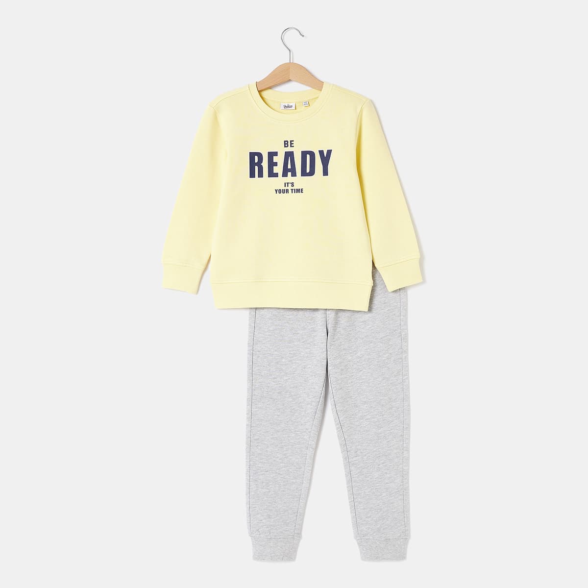 

Комплект BluKids Джемпер Брюки Ready, р.  5875922 ТМ: BluKids, Серый с желтым, 5875922