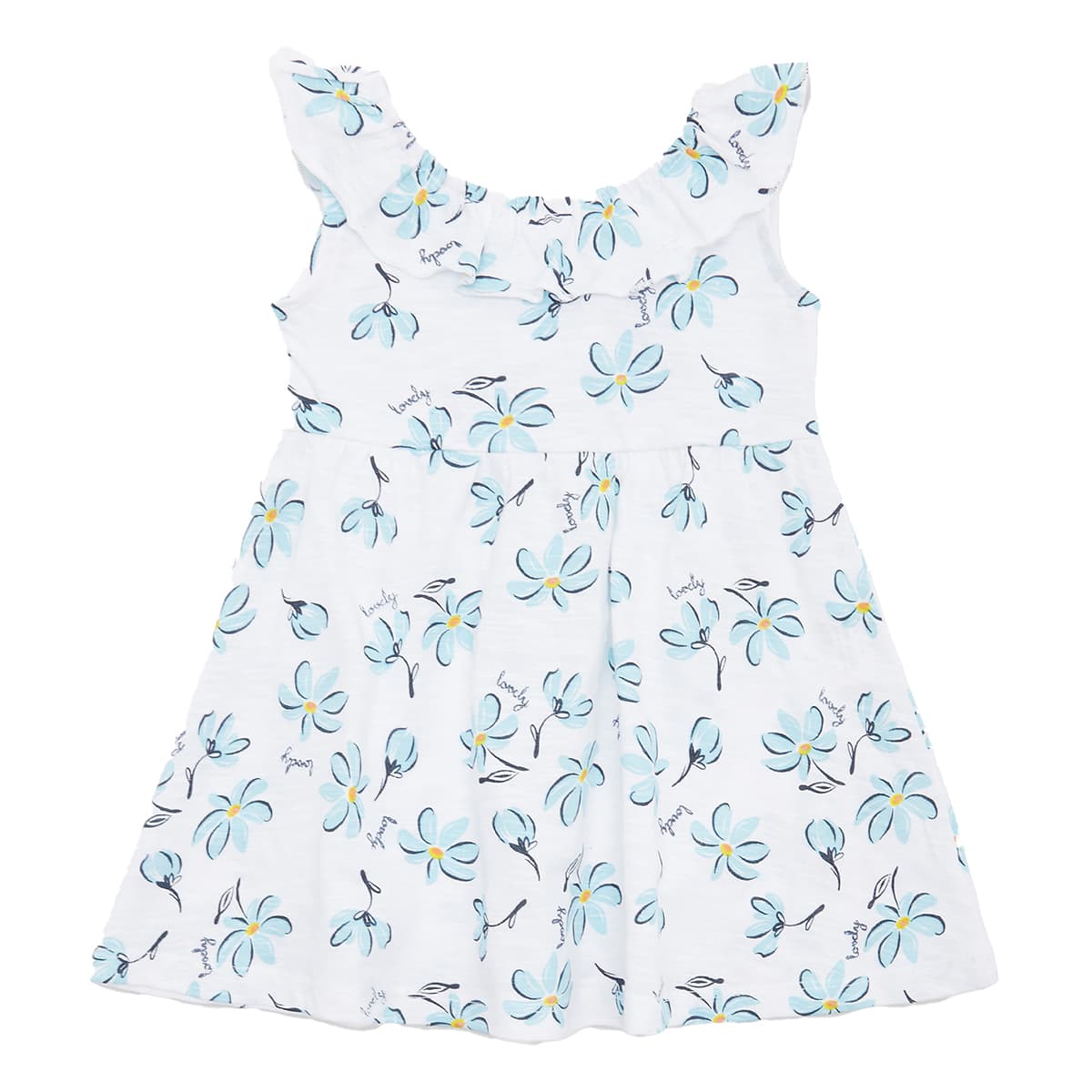 

Платье BluKids Lovely, р.  5918215 ТМ: BluKids, Белый с голубым, 5918215