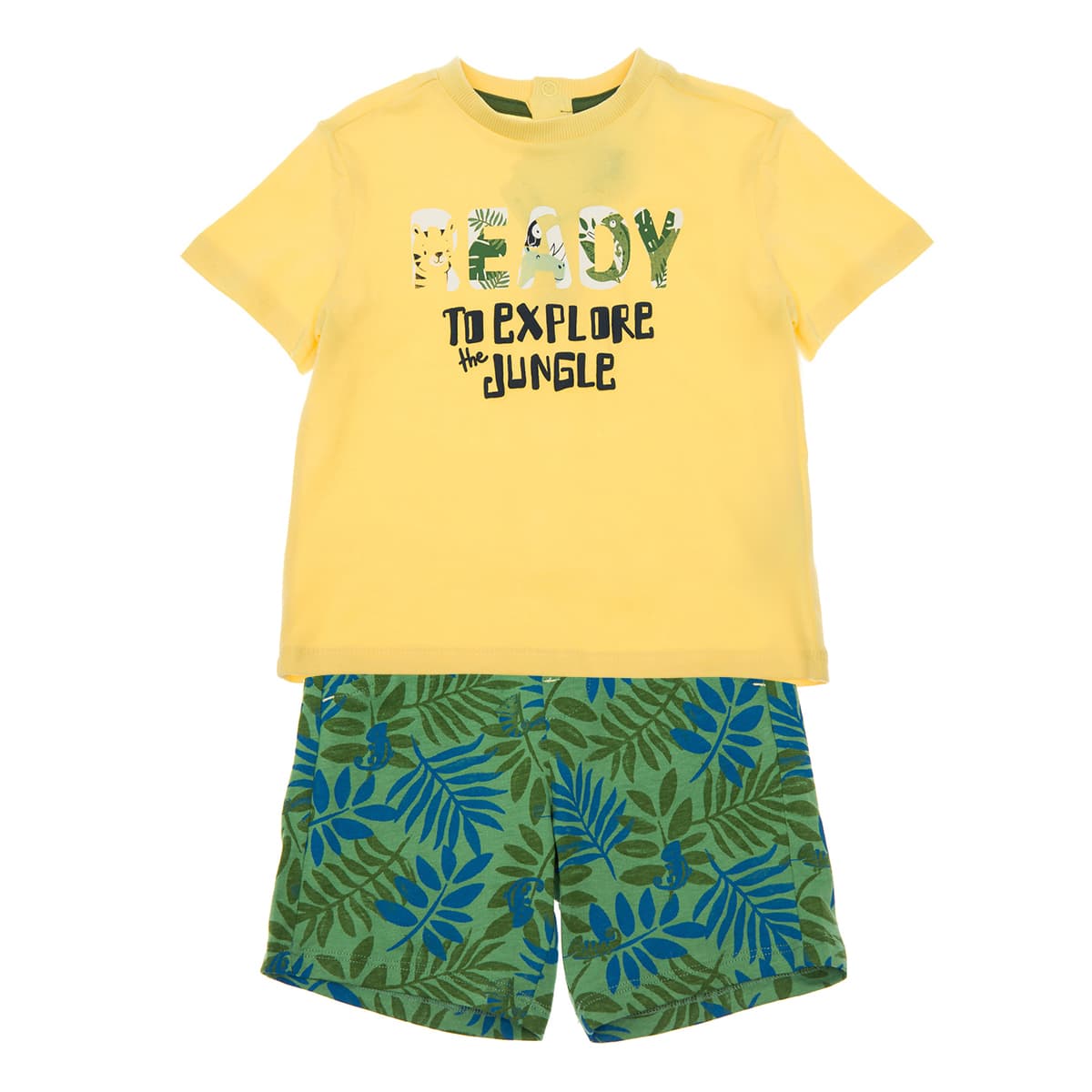 

Комплект BluKids Футболка Шорты Jungle Explorer, р.  5917389 ТМ: BluKids, Желтый, 5917389