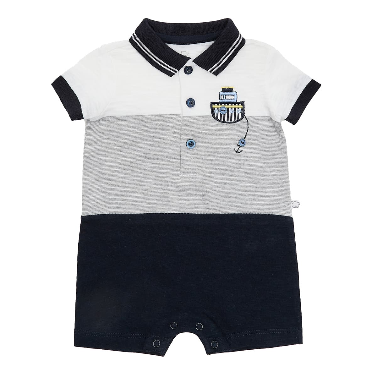 

Песочник BluKids Ship, р.  5900115 ТМ: BluKids, Белый с синим, 5900115