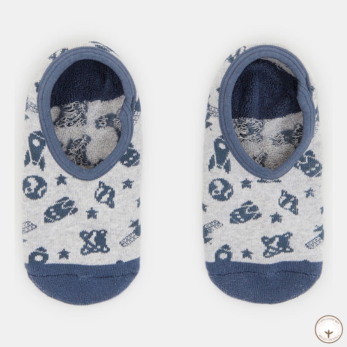 

Носки-следы BluKids Bio Cotton Big Space, р. -40 5892703 ТМ: BluKids, Синий, 5892703