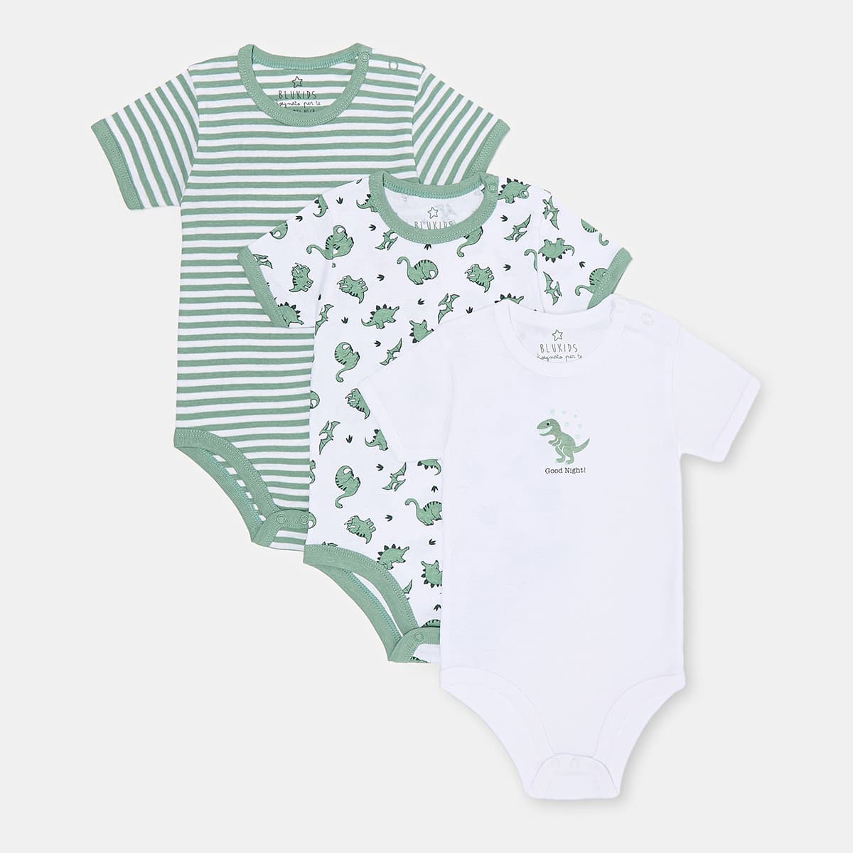 

Набор боди BluKids Dinosaur 3 шт, р.  5876268 ТМ: BluKids, Разноцветный, 5876268