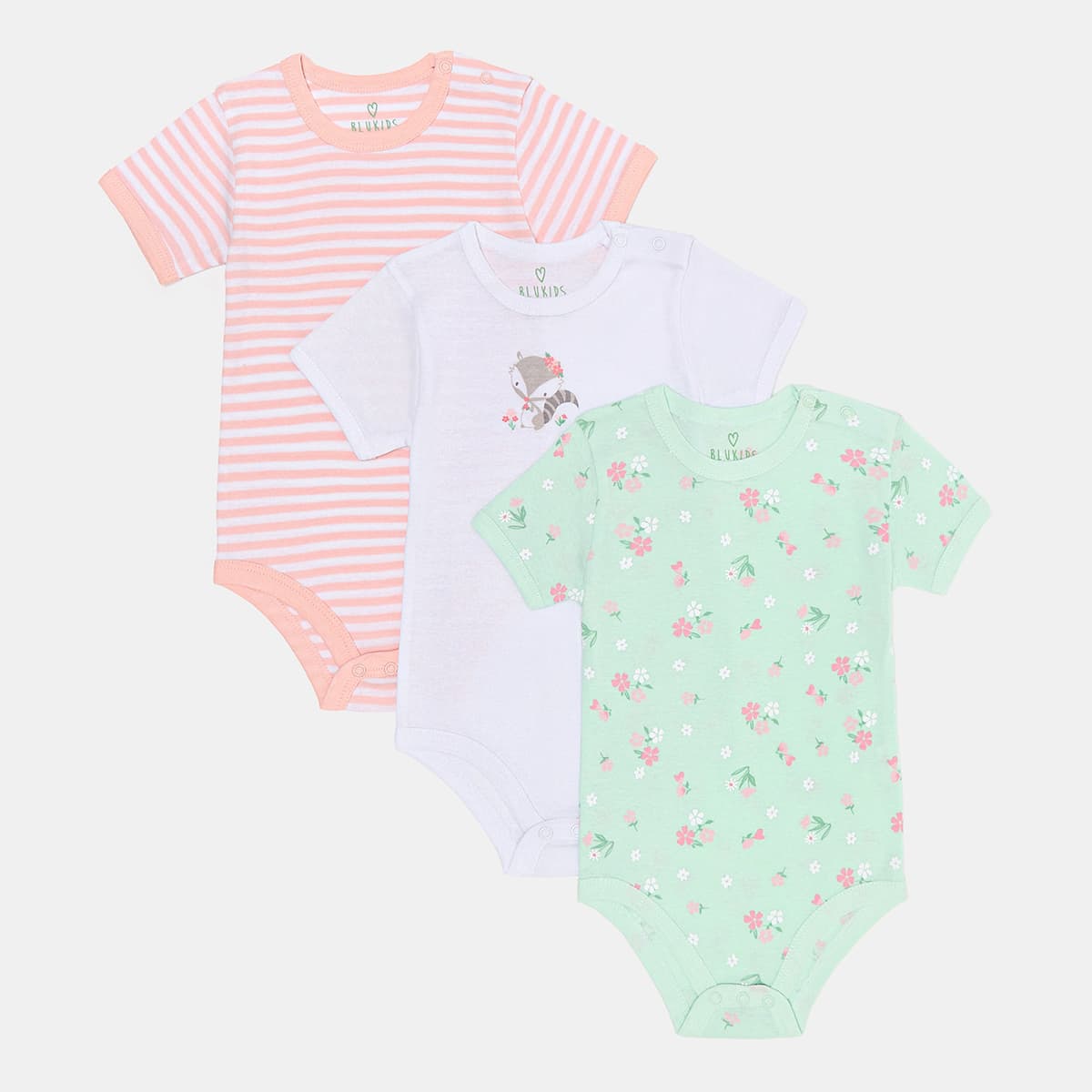 

Набор боди BluKids Nicely 3 шт, р.  5876282 ТМ: BluKids, Разноцветный, 5876282