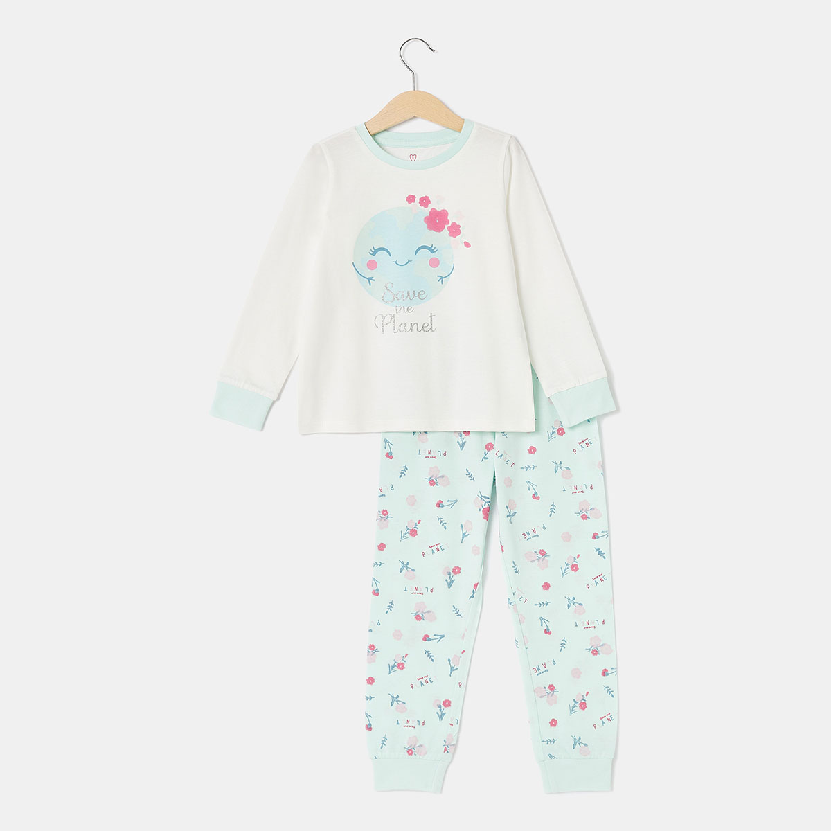 

Пижама BluKids Save the Planet mint, р.  5892906 ТМ: BluKids, Зеленый, 5892906