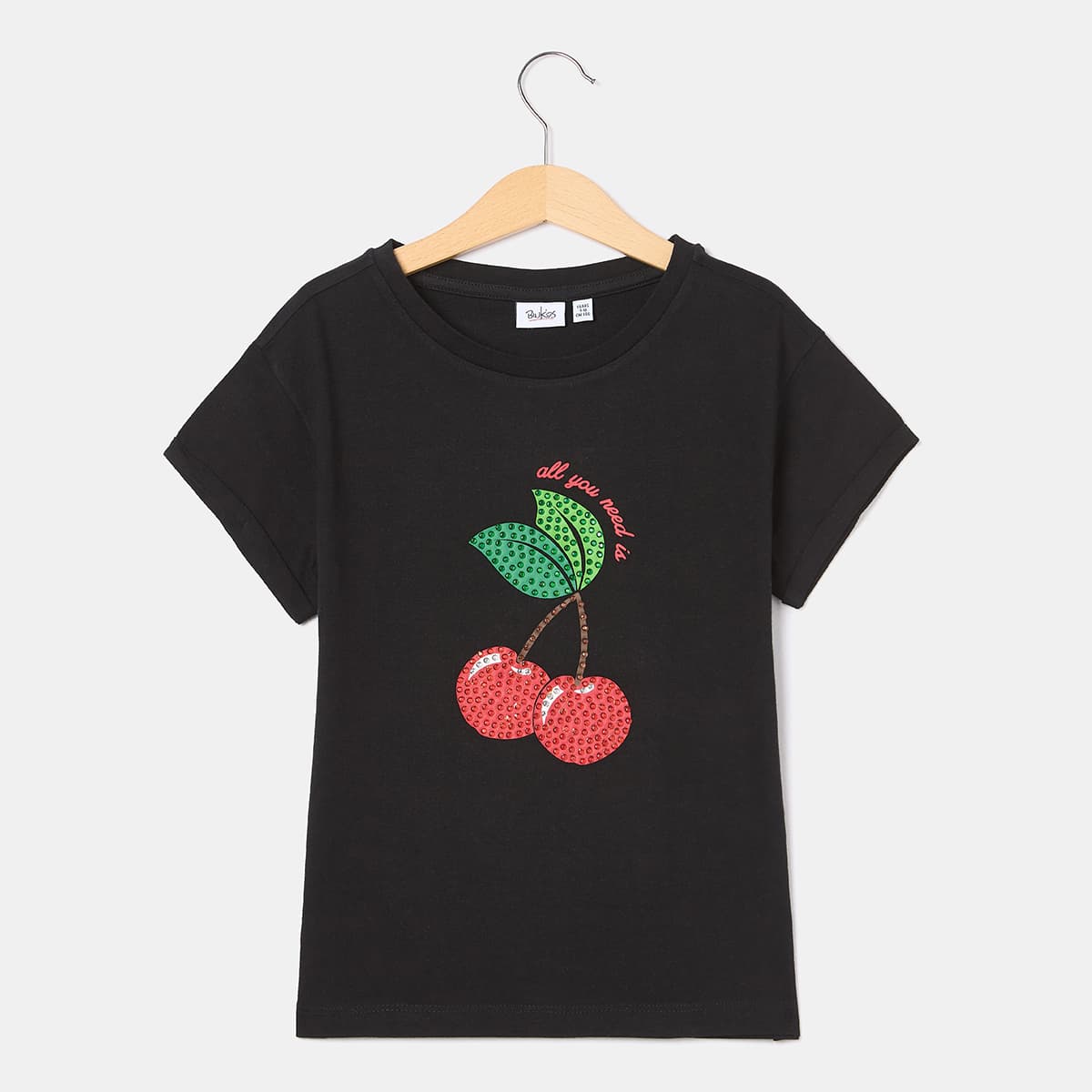 

Футболка BluKids Ripe cherry, р.  5886341 ТМ: BluKids, Черный, 5886341