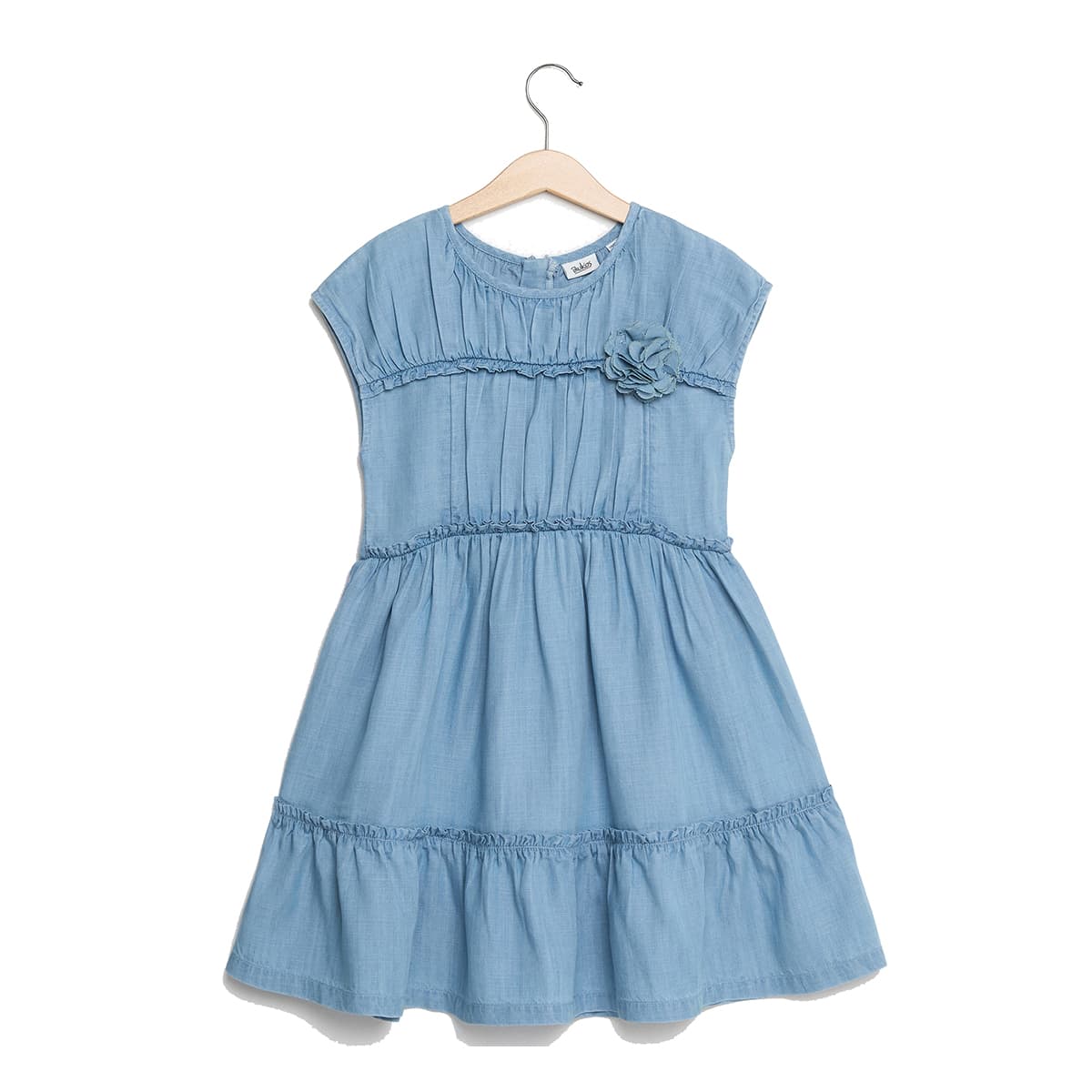 

Платье BluKids Jeans Flower, р.  5920677 ТМ: BluKids, Голубой, 5920677