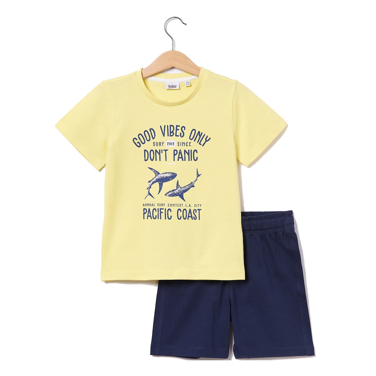 

Комплект BluKids Футболка Шорты Surf, р.  5893511 ТМ: BluKids, Желтый, 5893511