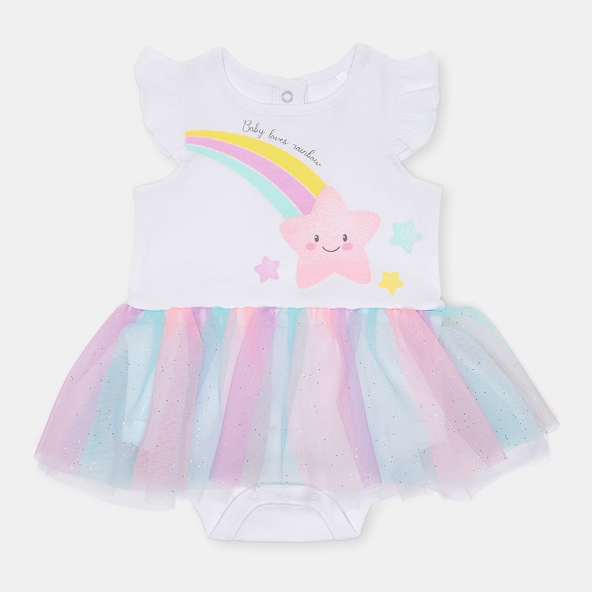 

Боди-юбка BluKids Rainbow White, р.  5888459 ТМ: BluKids, Белый, 5888459