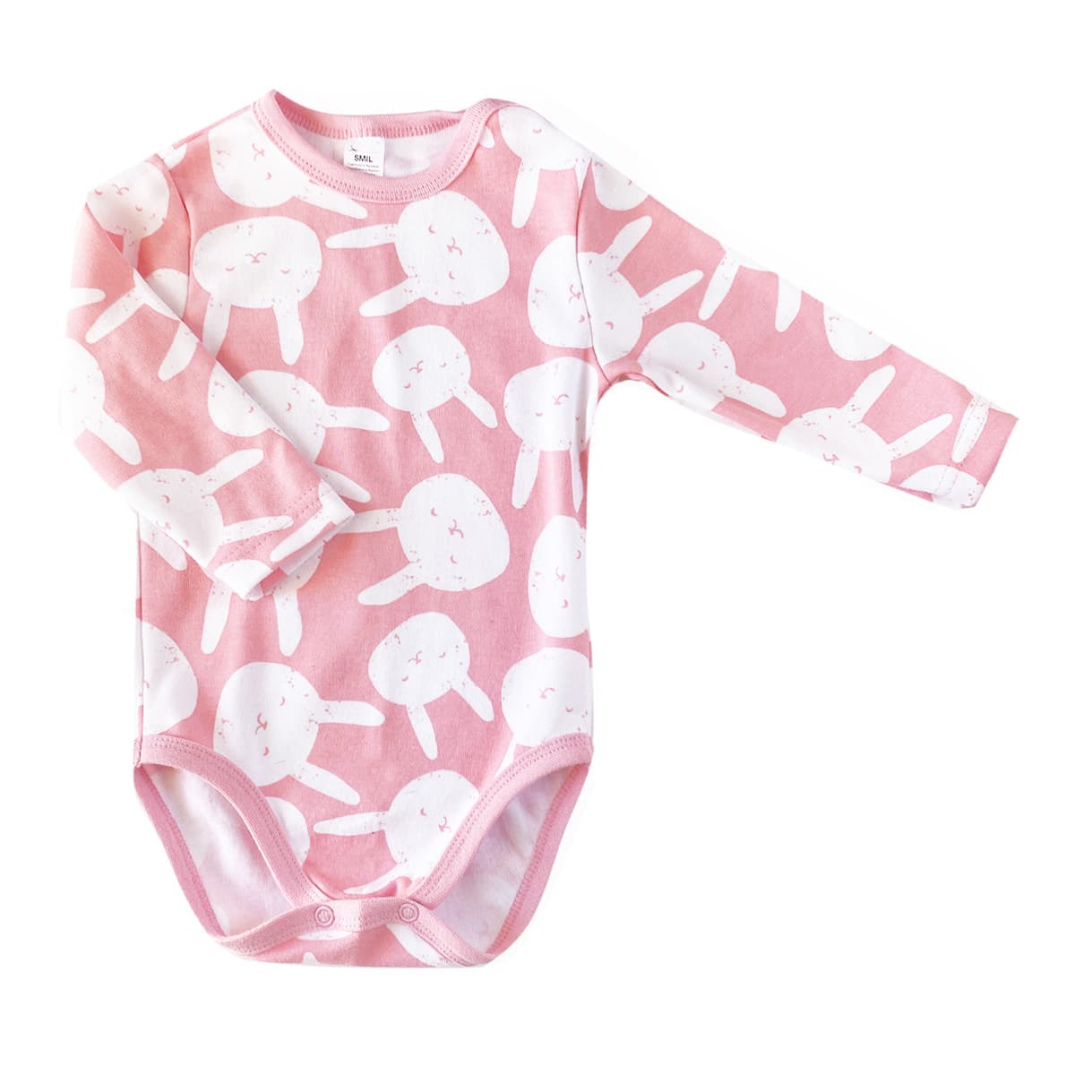 

Боди Smil Ears Pink, р.  102719 ТМ: SMIL, Белый с розовым, 102719