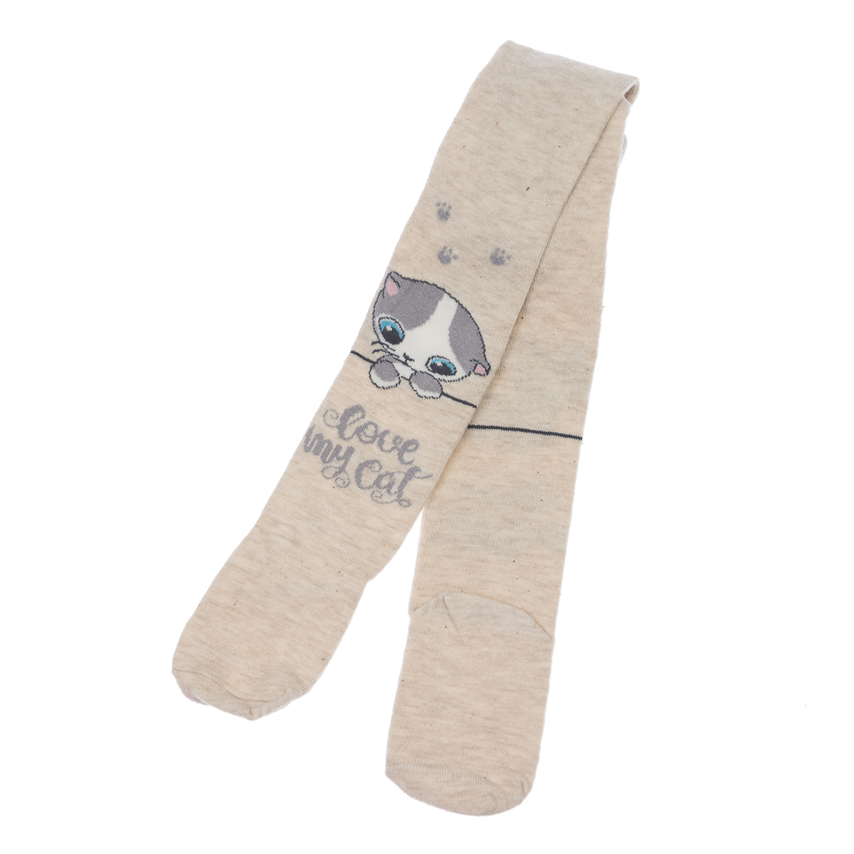 

Колготы Arti Love my cat beige, р. 106-118 300260 ТМ: Arti, Розовый, 300260