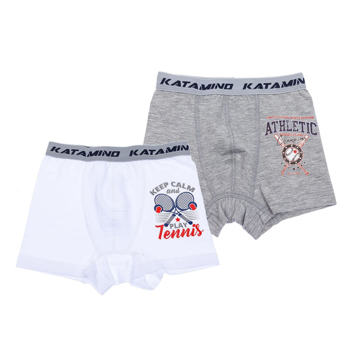 

Набор трусов Katamino Sport Boy 2 шт, р. -104 k128206 ТМ: Katamino, Разноцветный, k128206