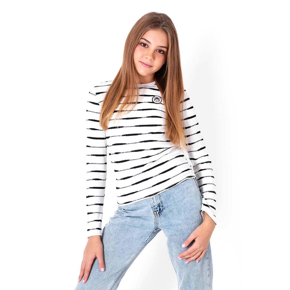 

Джемпер Mevis Stripes, р.  4312 ТМ: Mevis, Молочный, 4312