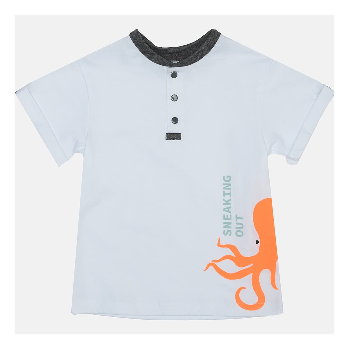 

Футболка Smil Toddler Sneaking Out, р.  110626 ТМ: SMIL, Белый, 110626