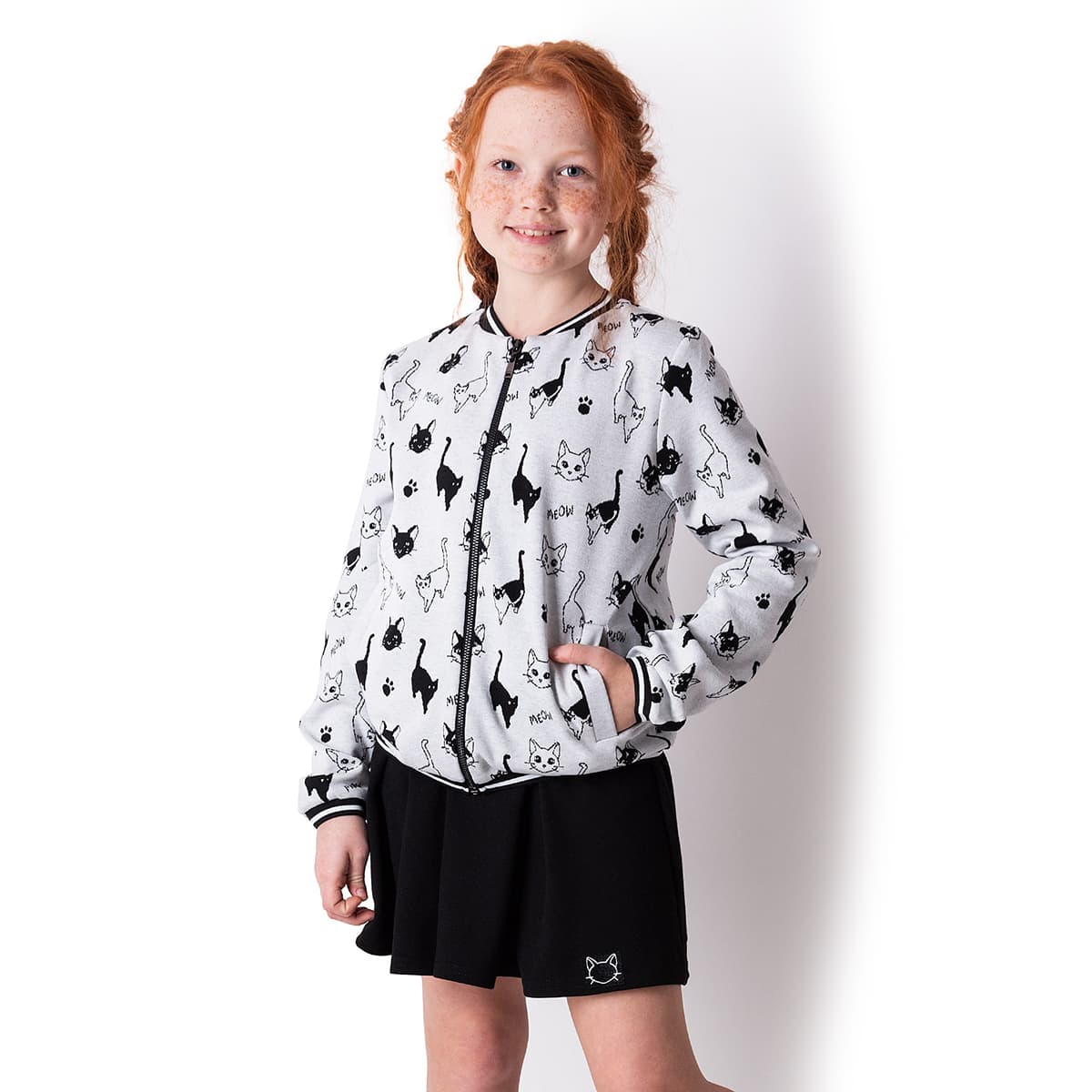 

Бомбер Mevis Cool Cat, р.  4239 ТМ: Mevis, Серый, 4239