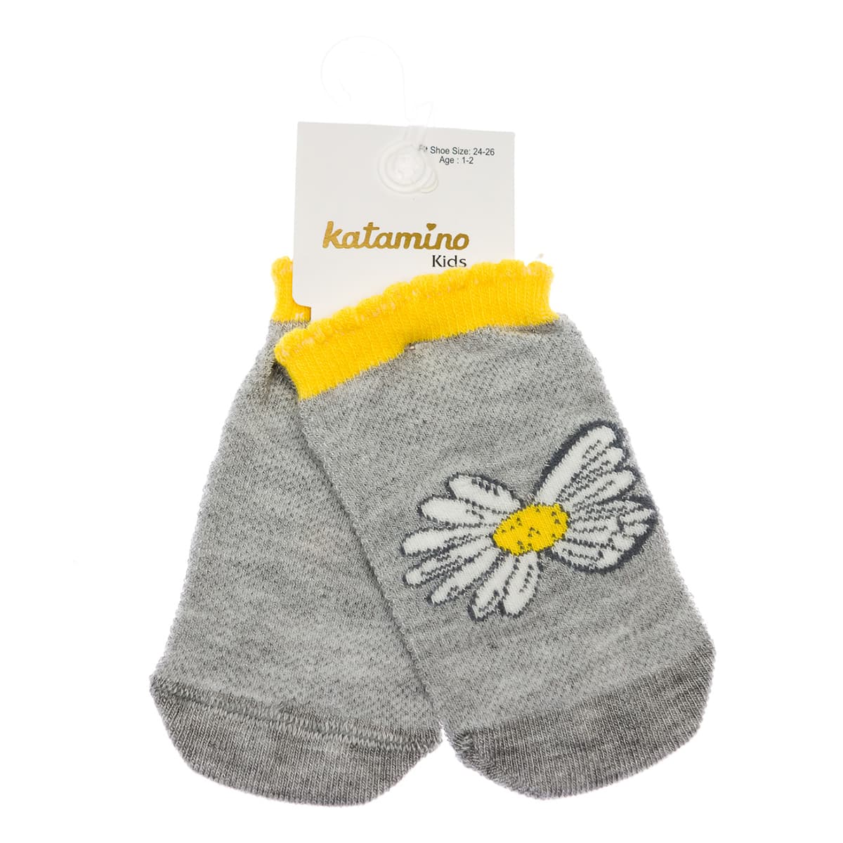 

Носки Katamino Flower Grey, р. -30 k20229 ТМ: Katamino, Серый, k20229