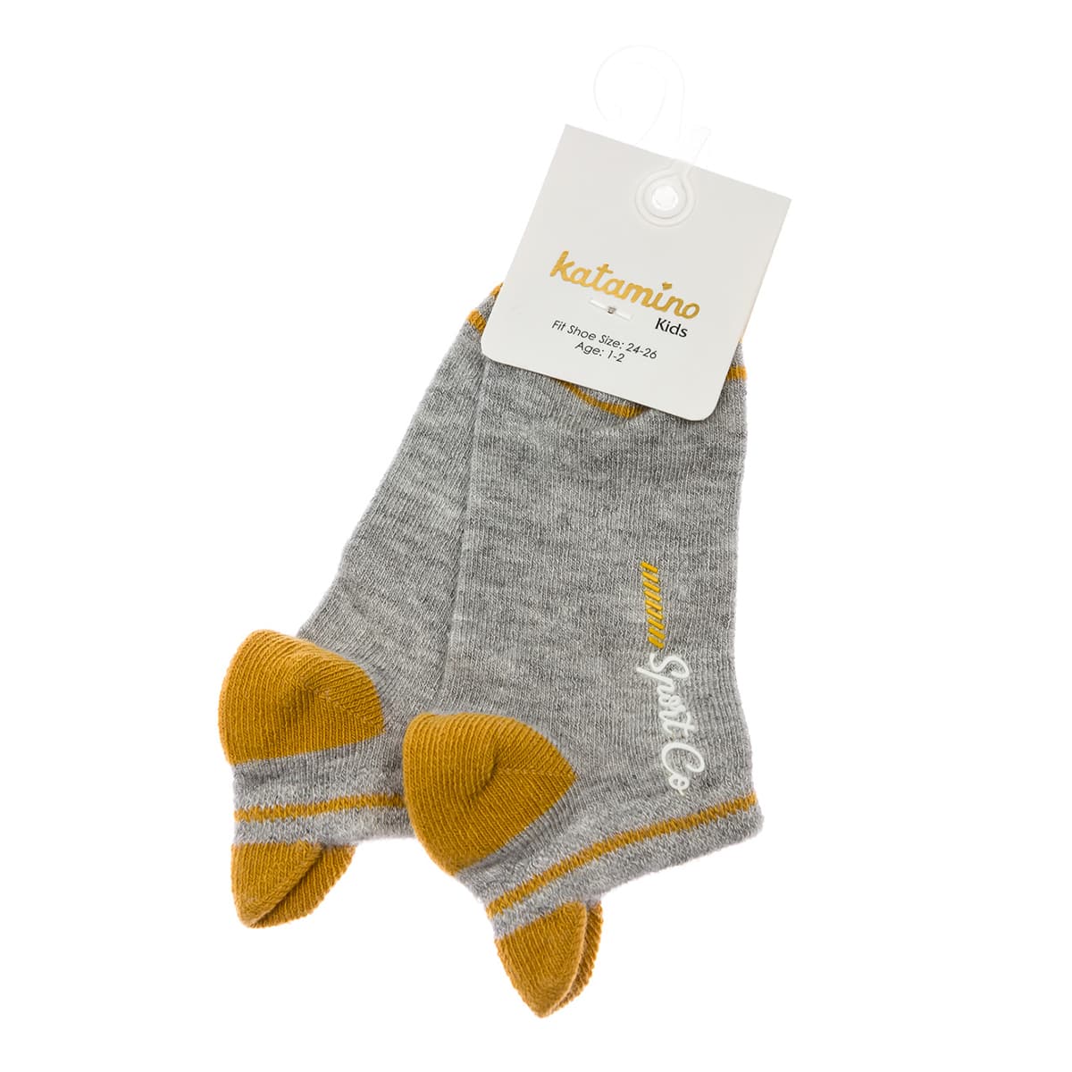 

Носки Katamino Sport Boy, р. -30 k22162 ТМ: Katamino, Серый с желтым, k22162