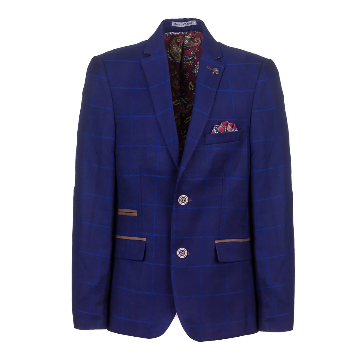 

Пиджак West-Fashion School Mood, р. 38/ ПП-А40А-38152 ТМ: West-Fаshion, Синий, ПП-А40А-38152