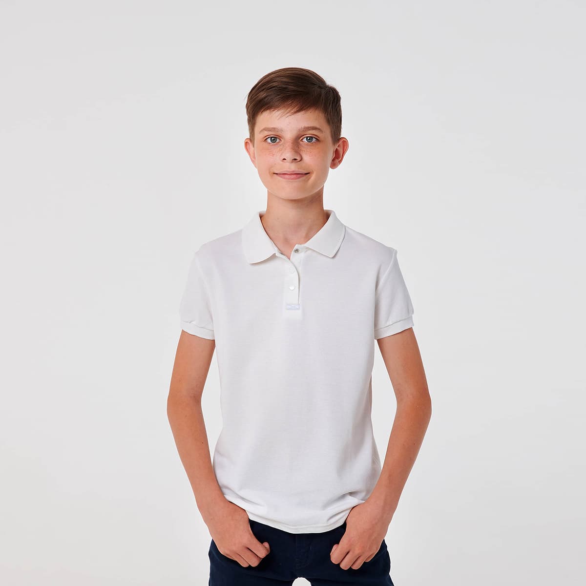 

Футболка-поло Smil Adam, р.  114870 ТМ: SMIL, Белый, 114870