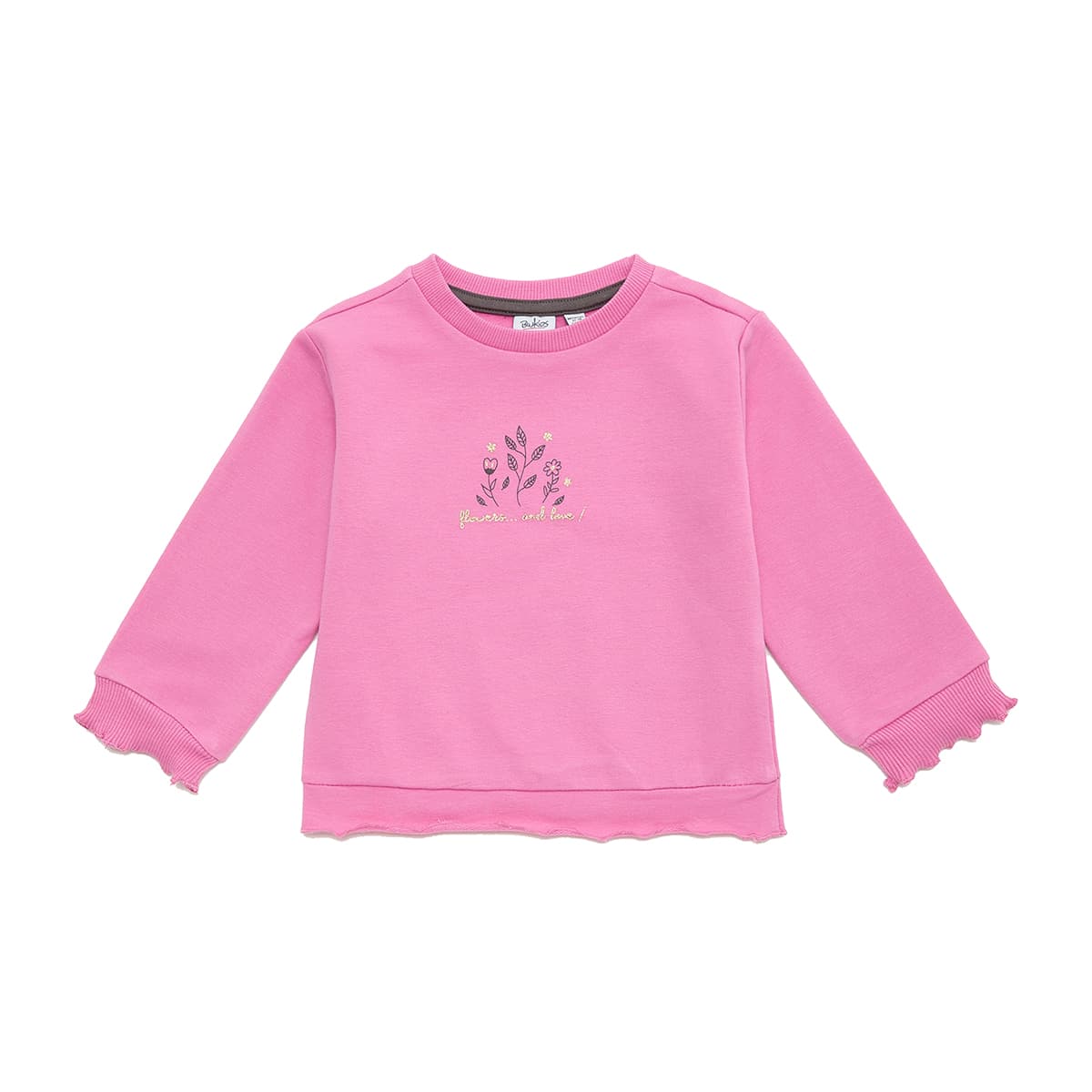 

Свитшот BluKids Flowers And Love, р.  5943504 ТМ: BluKids, Розовый, 5943504