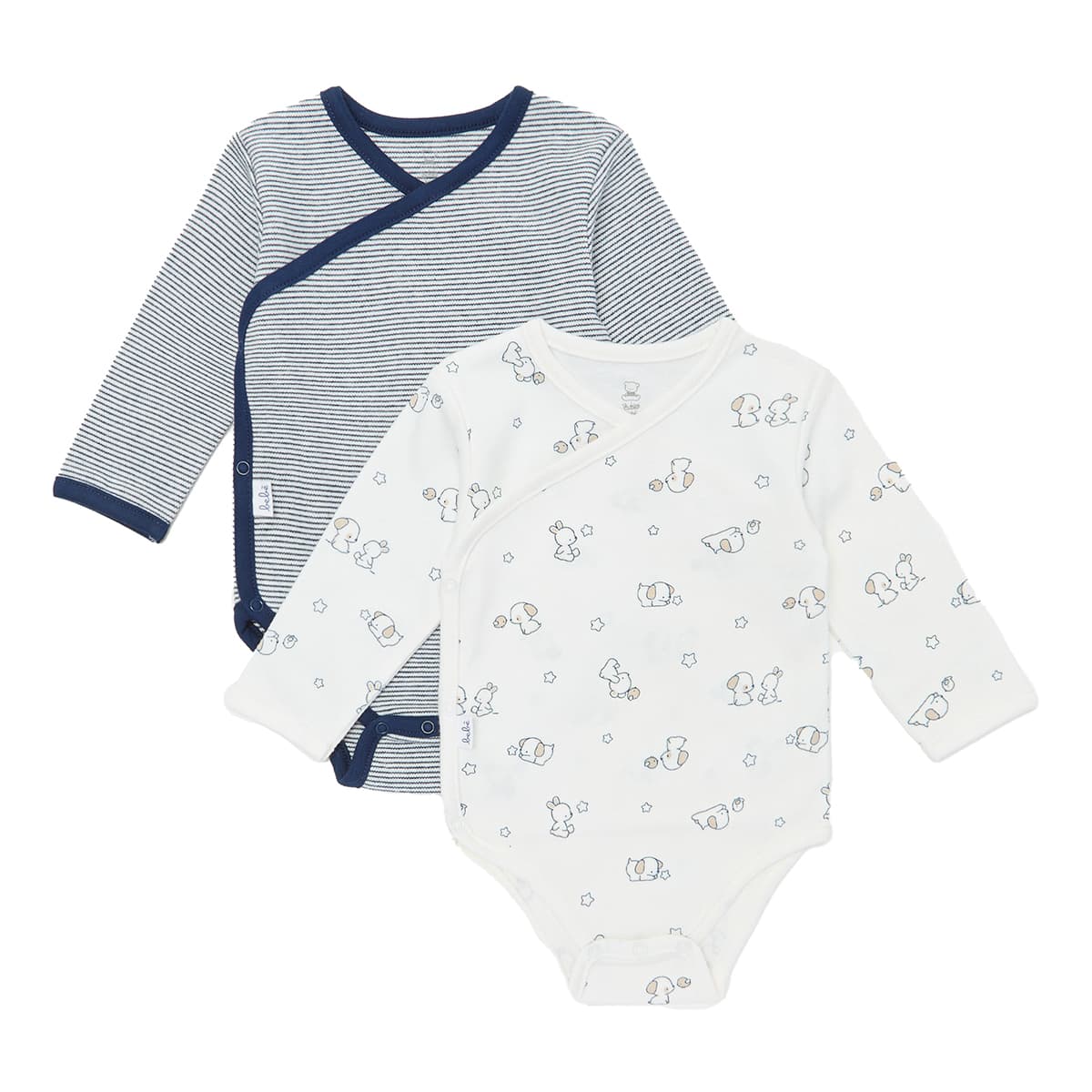 

Набор боди BluKids Little Animal Blue 2 шт, р.  5934710 ТМ: BluKids, Белый с синим, 5934710