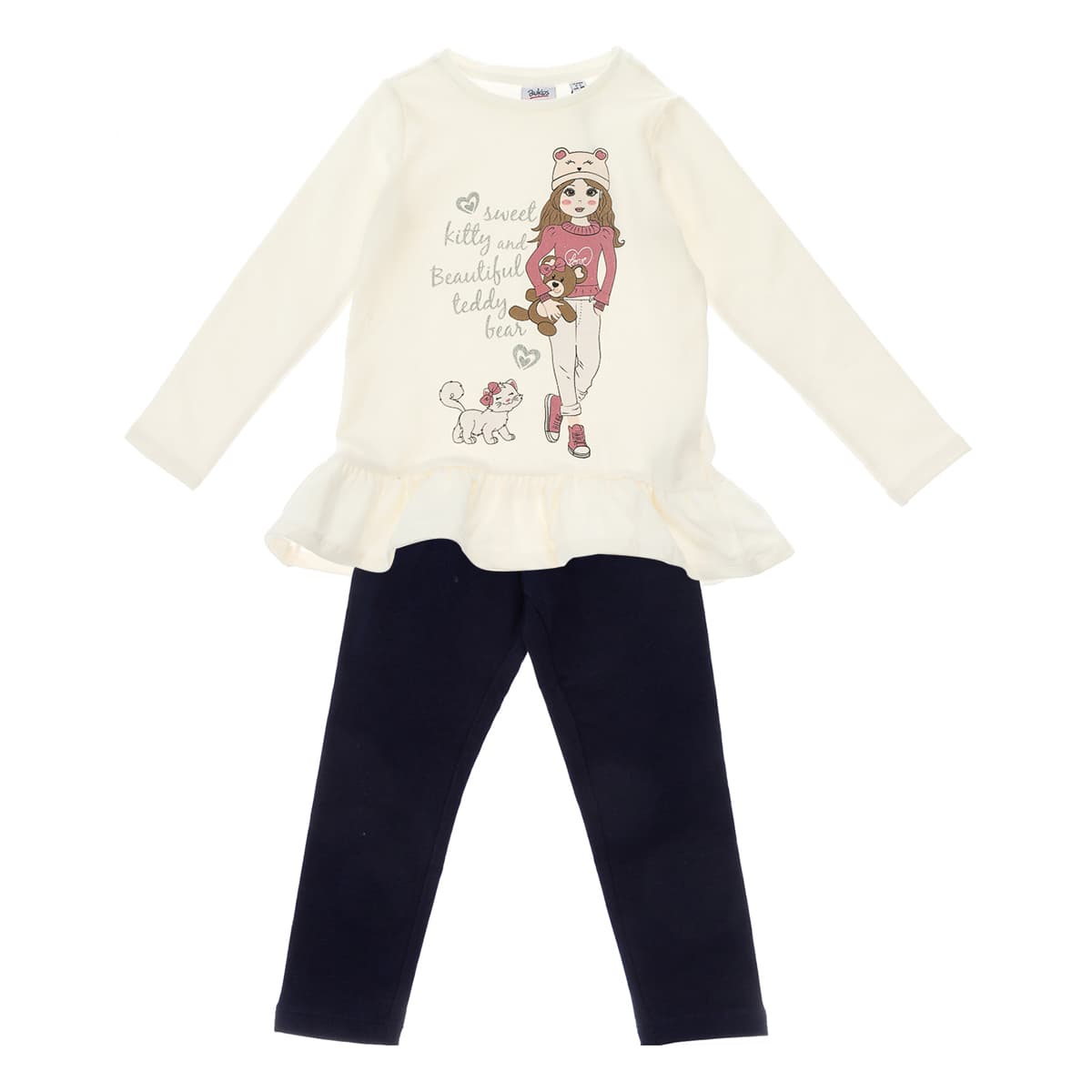 

Комплект BluKids Джемпер Брюки Nice Friends, р.  5963506 ТМ: BluKids, Белый, 5963506