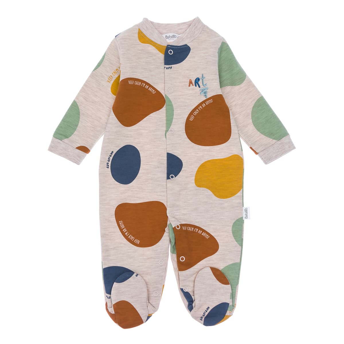 

Человечек Bebetto Ovals beige, р.  K3633 ТМ: Bebetto, Бежевый, K3633
