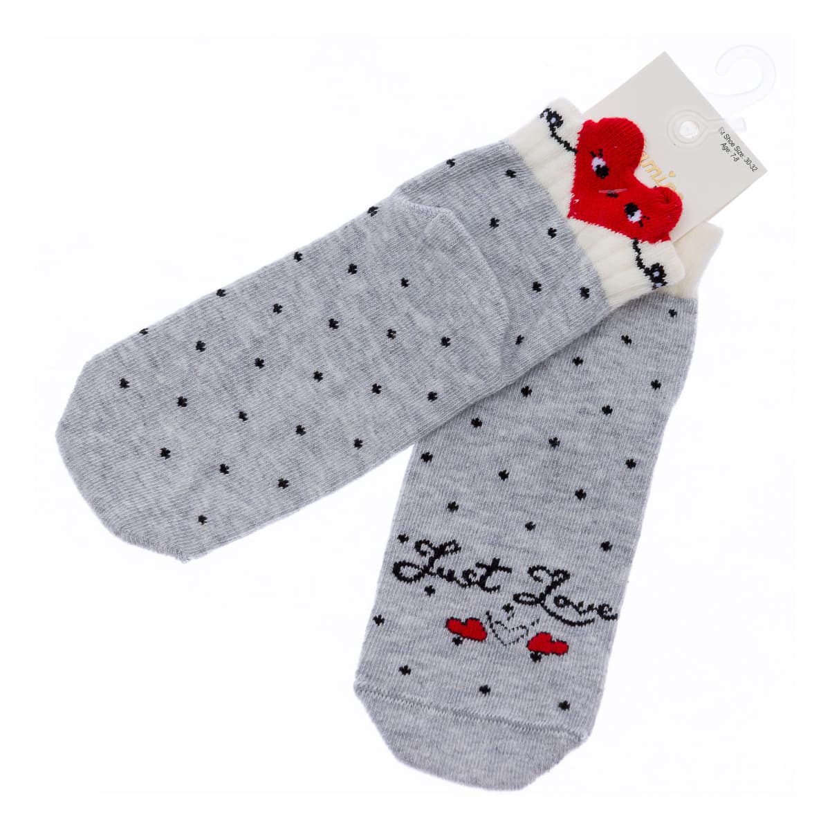 

Носки Katamino Grey Hearts, р. -30 k21021 ТМ: Katamino, Серый, k21021
