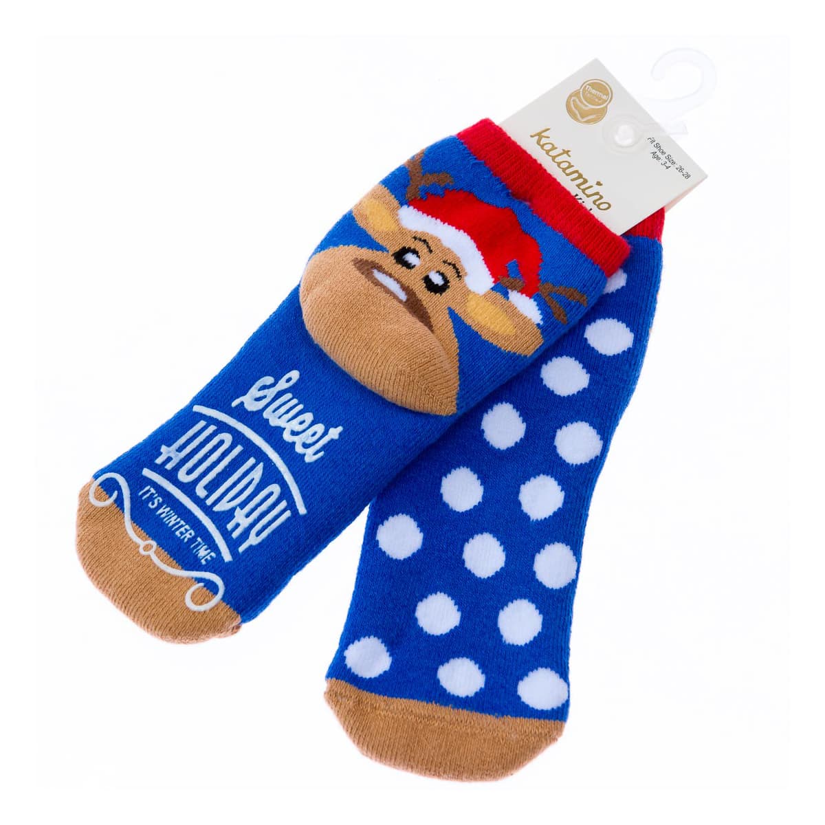

Носки Katamino Christmas Deer, р. -34 k25023 ТМ: Katamino, Голубой, k25023