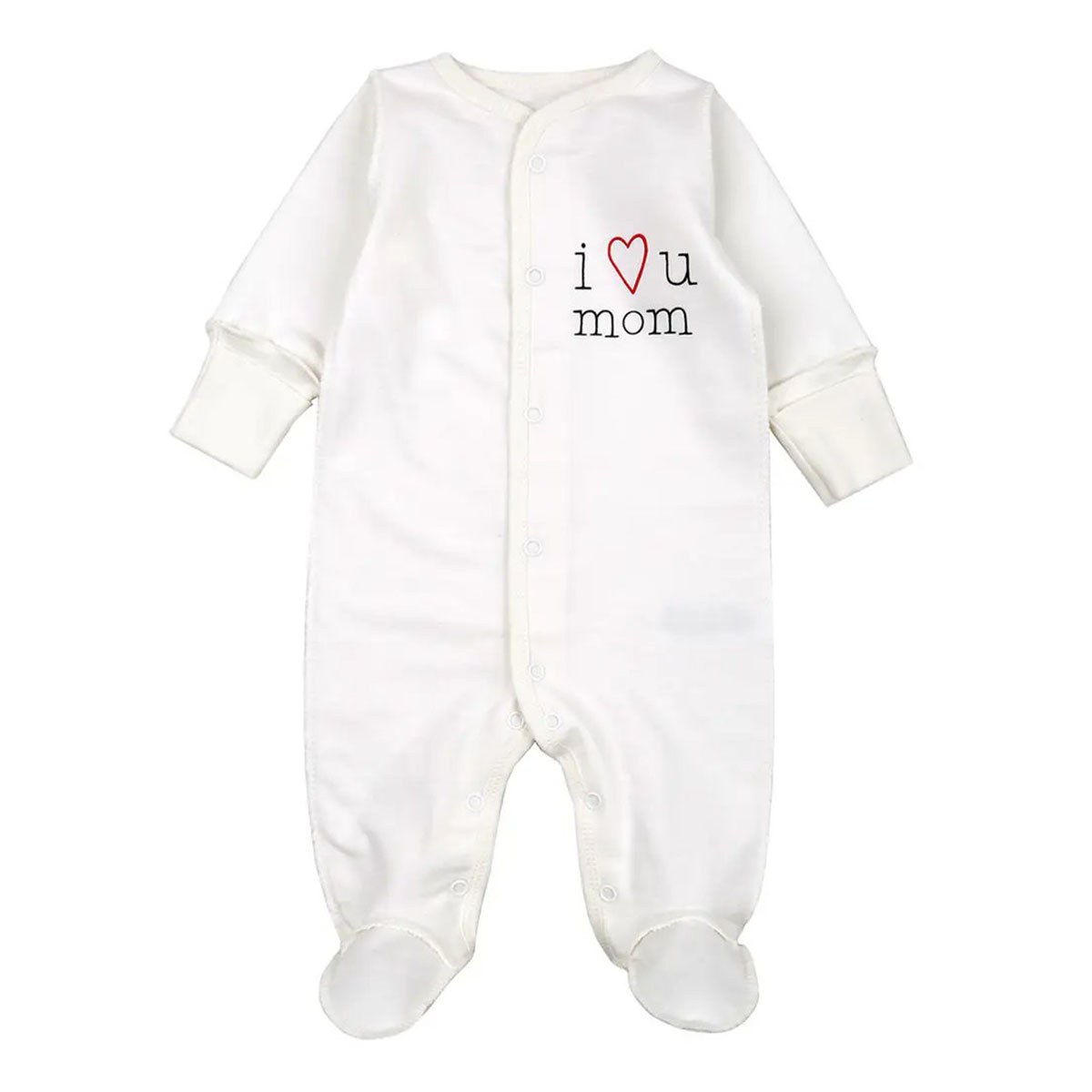 

Человечек Фламинго Love you mom milk, р.  365-016 ТМ: ФЛАМИНГО, Молочный, 365-016