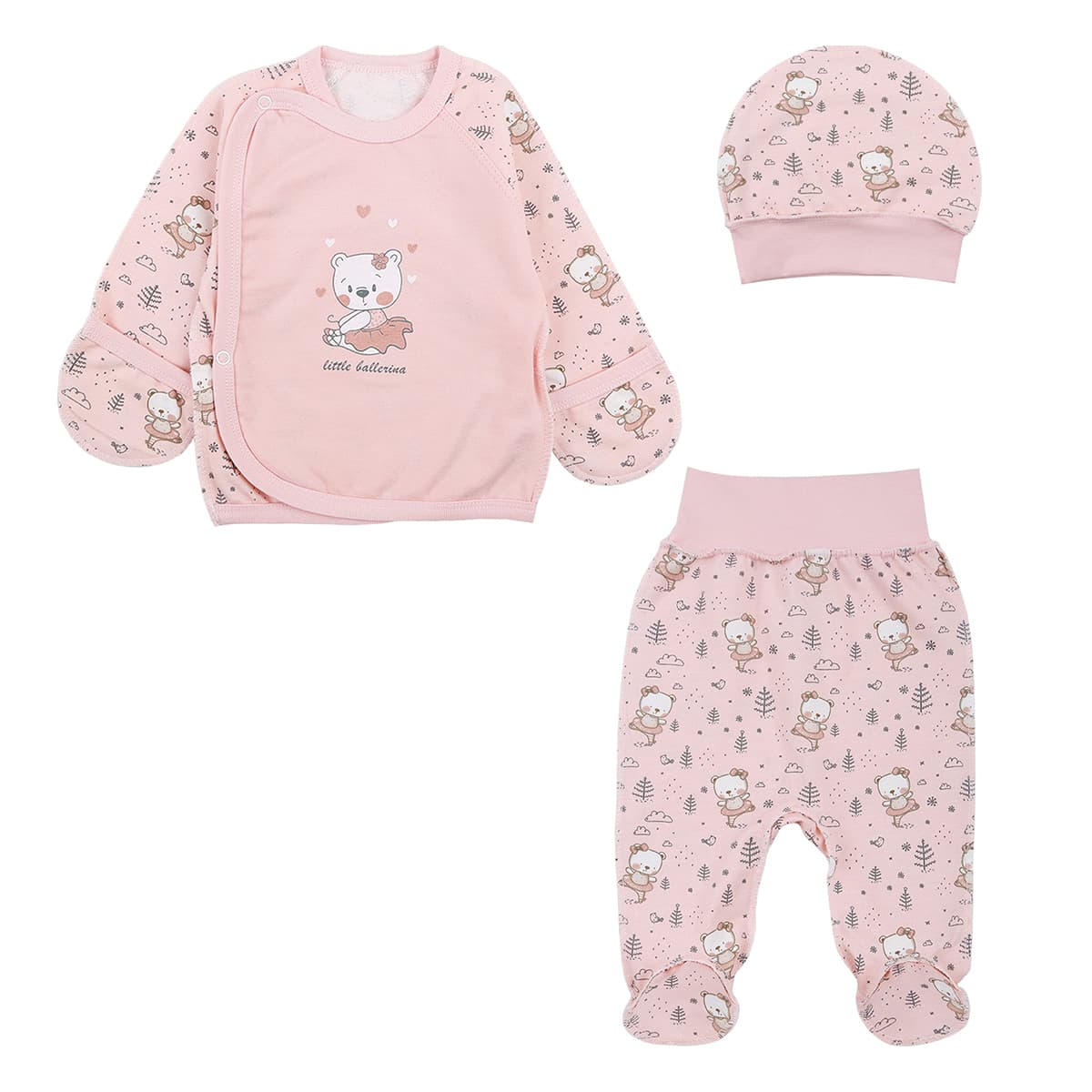 

Комплект утепленный Flamingo Little ballerina Peach, р.  605-055 ТМ: ФЛАМИНГО, Розовый, 605-055