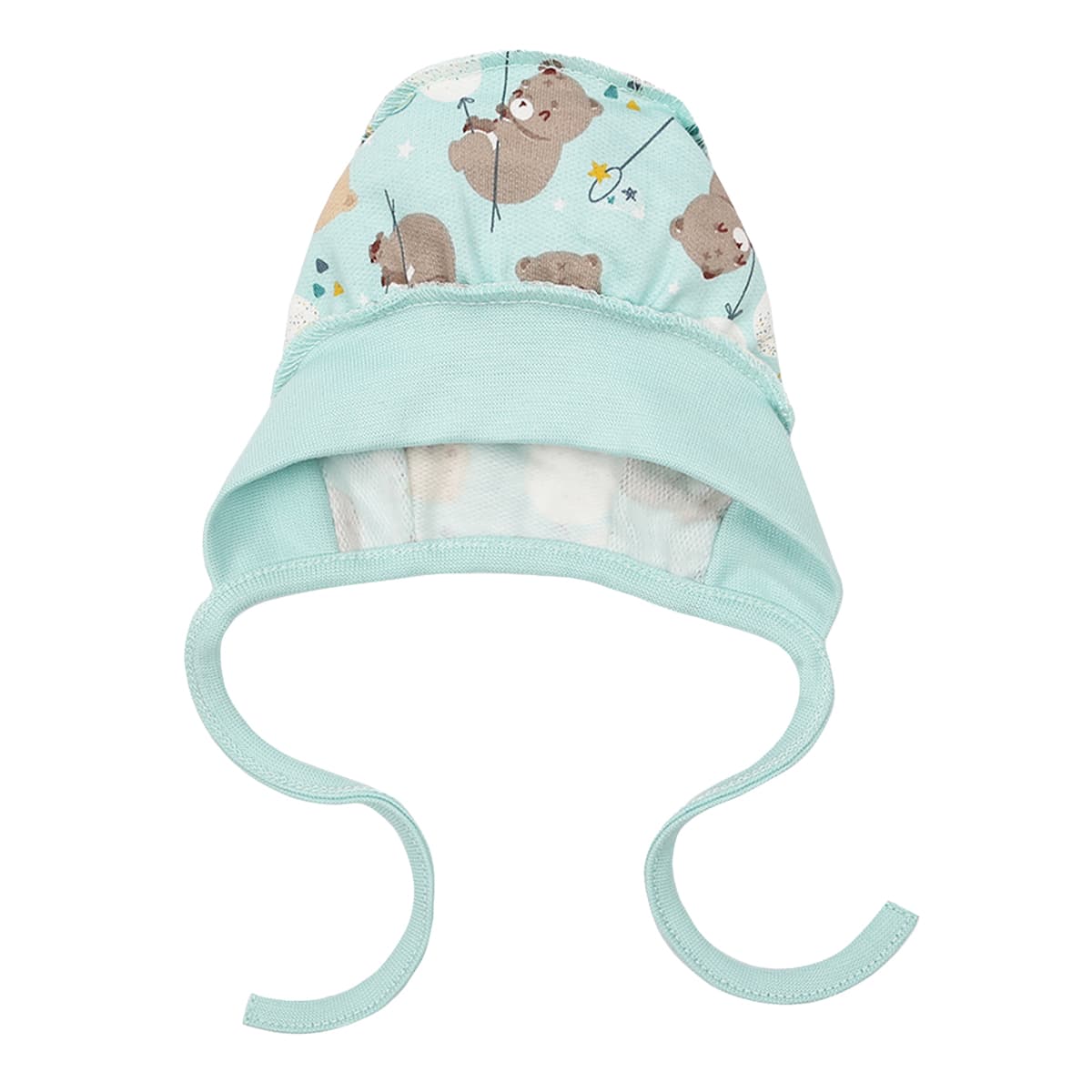 

Чепчик Flamingo Sleepy Bear Mentol, р.  398-055 ТМ: ФЛАМИНГО, Голубой, 398-055