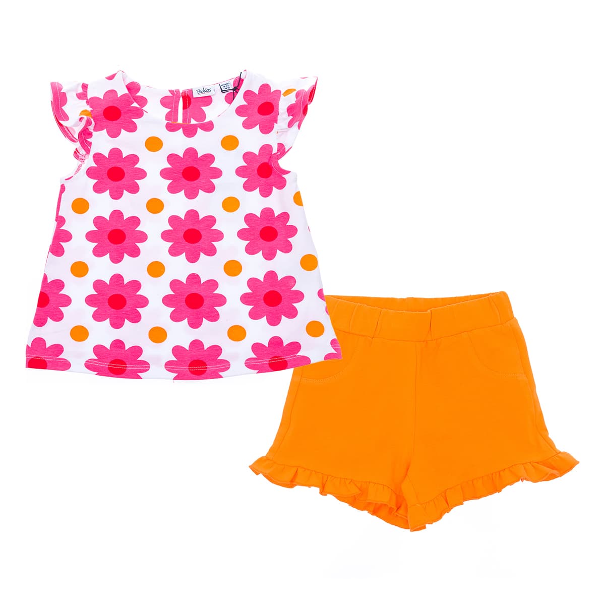 

Комплект BluKids Футболка Шорты Camomile field, р.  6007615 ТМ: BluKids, Оранжевый, 6007615